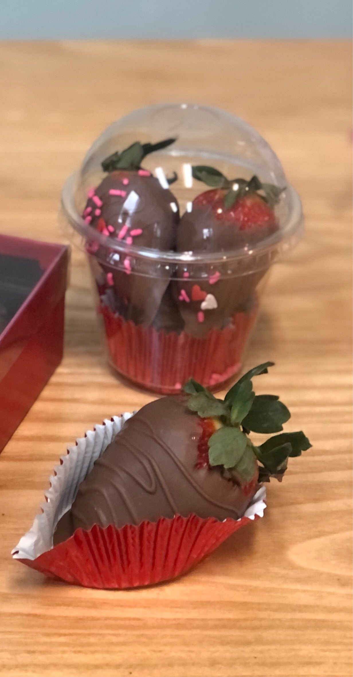 Strawberries in a Cup